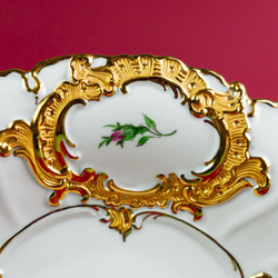Винтаж: Фарфоровая мануфактура Meissen. «Парадное блюдо»