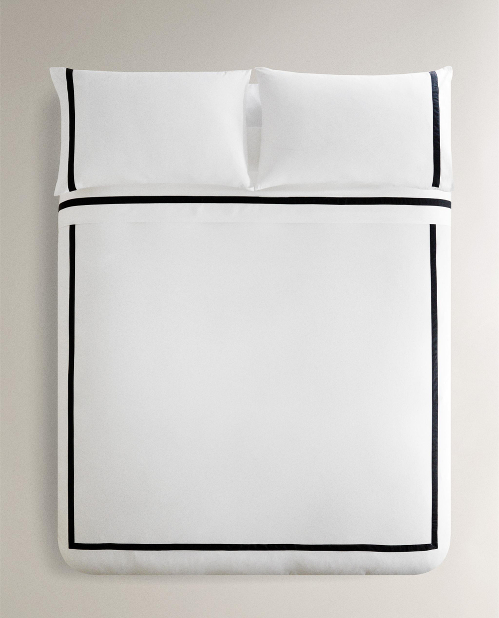 Пододеяльник Zara Home сатин, хлопок 100%, однотонный, 5136/088