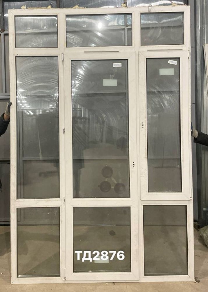 Дверь Пластиковая Б/У 275(в) х 183(ш) (Балконный блок)