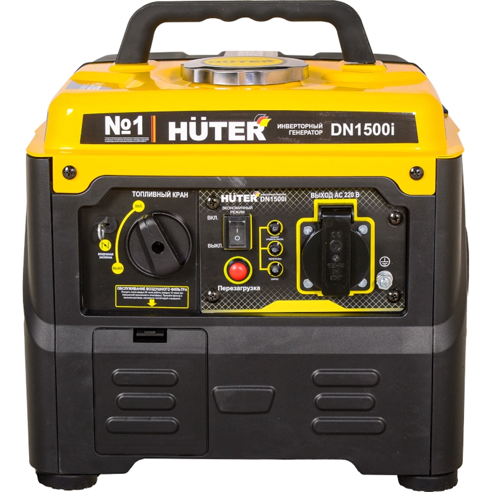 HUTER DN1500i инверторный бензиновый генератор 64/10/4