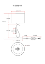 Лампа настольная Moderli V10556-1T Caramel