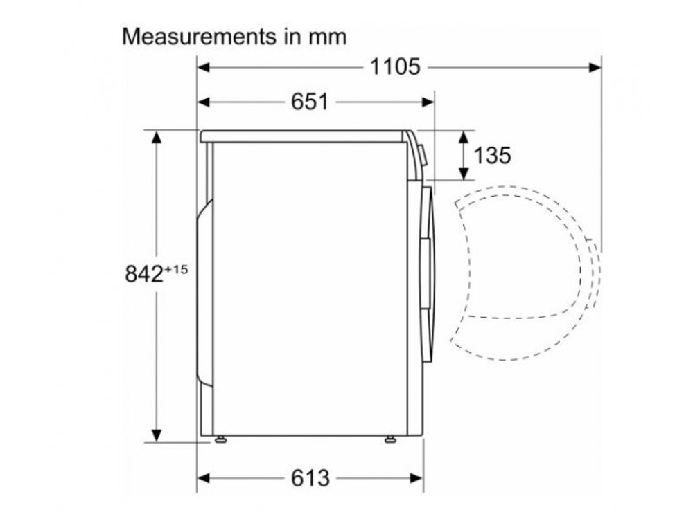 Сушильная машина Bosch WTN86211ME