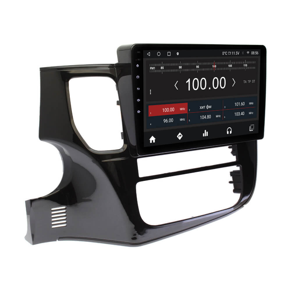 Магнитола Mitsubishi Outlander 3 2012-2022 - Carmedia OL-1633-IJ IPS, Android 10, 8 ядер (TS18), 4G SIM-слот