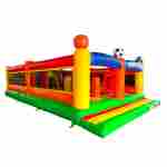 Коммерческий надувной батут «Чемпион», без крыши, 8*5*2,2 м