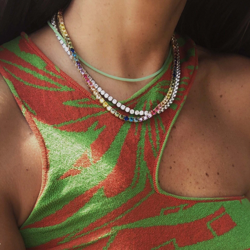 Колье Лагуна – Золото, Мульти