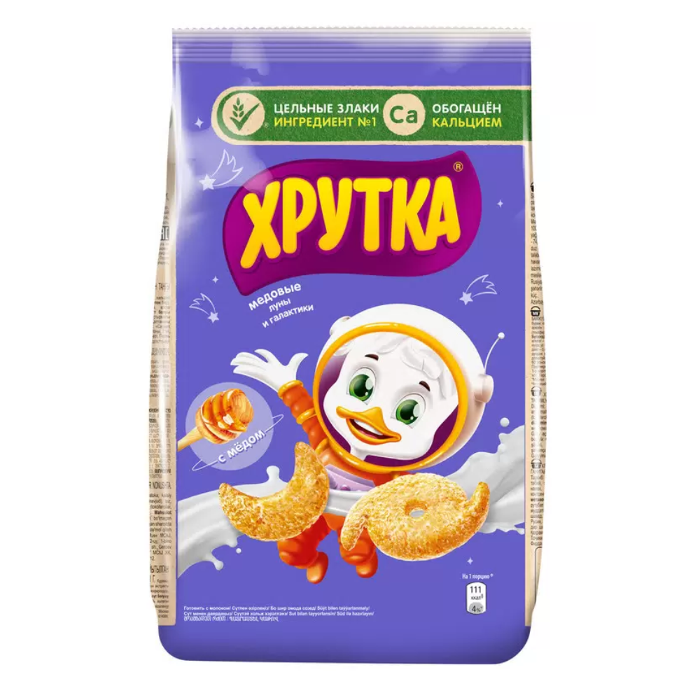 Готовый завтрак Nestle Хрутка медовые 210 гр