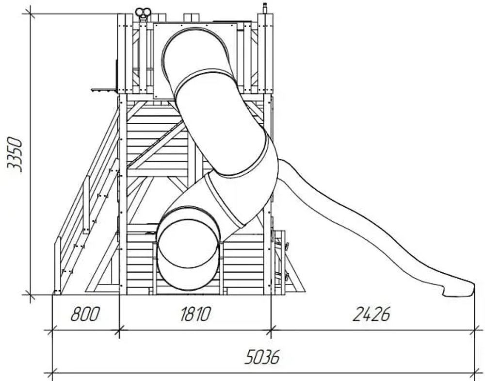 Детский игровой домик Савушка PlayHouse-6