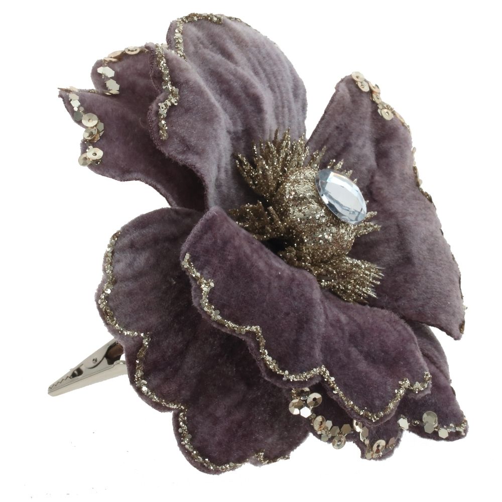 GAEM Изделие декоративное "Цветок" (на клипсе), L14 W14 H9 см