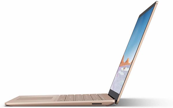 Ноутбук Microsoft Surface Laptop 3 13.5 (Intel Core i7 1065G7 1300 MHz/13.5"/2256x1504/16GB/256GB SSD/DVD нет/Intel Iris Plus Graphics/Wi-Fi/Bluetooth/Windows 10 Home) Sandstone, Золотой