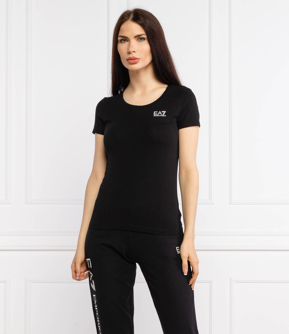 футболка EA7 - черный(6KTT18 TJ12Z)
