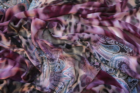 Шифон набивной