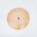 Деревянная плоская тарелка Art of Siberia из дерева сибирский кедр T131