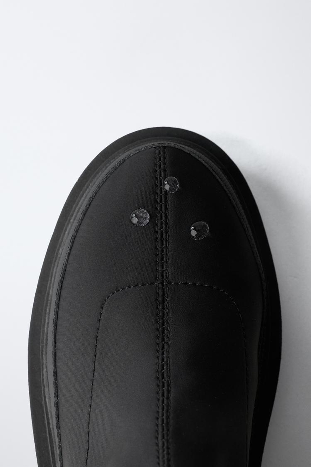 ZARA ВОДООТТАЛКИВАЮЩИЕ БОТИНКИ, ЧЕРНЫЙ