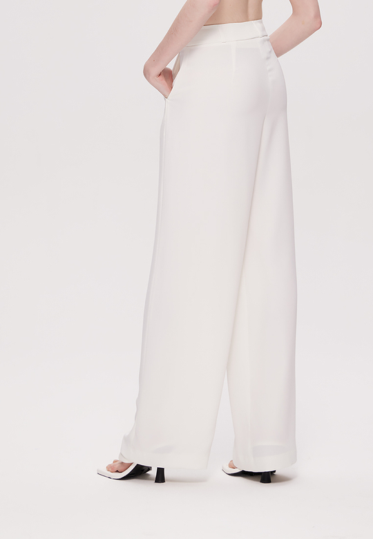 Брюки палаццо из креп шёлка