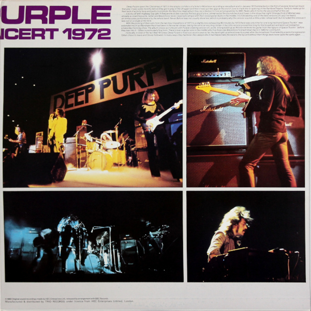 Deep Purple / Deep Purple In Concert (2LP)
