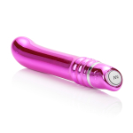 Розовый вибратор 7-Function Precious Metal Jewels - 16 см. (Цвет: розовый)