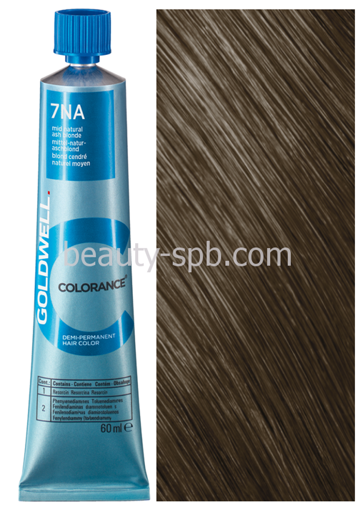 Goldwell Colorance 7NA натуральный пепельный блондин 60 мл