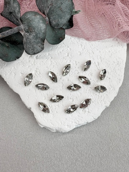 Наветт Navette 10*5 мм, Black diamond