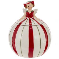 GAEM Конфетница "Девочка", 300 мл, L9,5 W9,5 H13 см