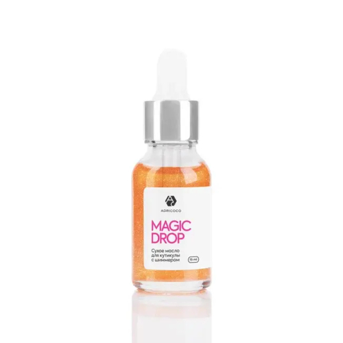 Сухое масло с шиммером для кутикулы Adricoco вишня 30ml