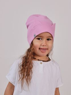 Шапка трикотажная КИС(Лиловый)