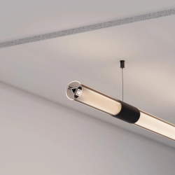 Профиль ROUND-D36-360-2500 ANOD BLACK (Arlight, Алюминий) 050250