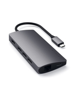 USB-концентратор Satechi Multi-Port Adapter V2.USB-C. 3 порта USB 3.0, 1 порт 4K серебристый