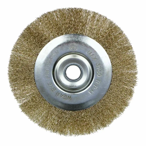 Щетка металл. для УШМ 200/22мм дисковая пушистая РОКОТ