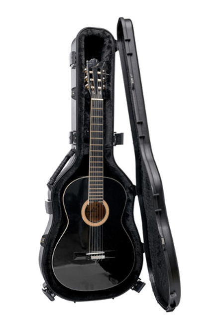 Кейс кофр для акустической гитары DGCASE@30-02А внешн. размеры 475*200*1177 НА КОЛЕСАХ и ДОПОЛНИТЕЛЬНОЙ РУЧКОЙ