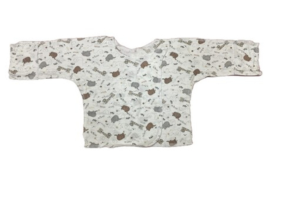 Распашонка с кнопкой на плече из кулирки (100% хлопок) на рост 62 см