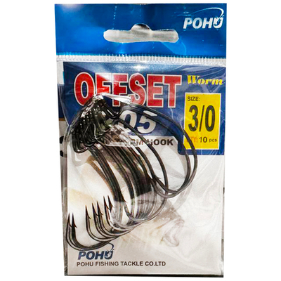 Крючки рыболовные OFFSET 1205 №3/0