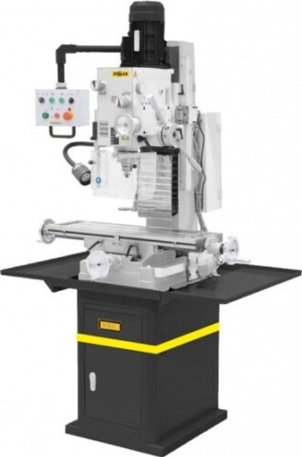 Станок фрезерно-сверлильный STALEX BF45PF 800х240 мм, с подставкойи автоподачей по оси Z