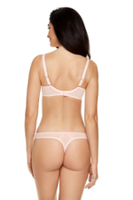 Трусики-стринги Helene из сетки (Размер: 42) (Цвет: пудровый)