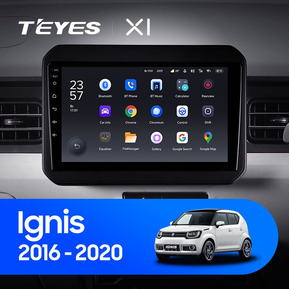 Teyes X1 9" для Suzuki Ignis 2016-2020