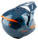 Шлем Klim X1 Alpha Concept синий/оранжевый, размер MD (RR)