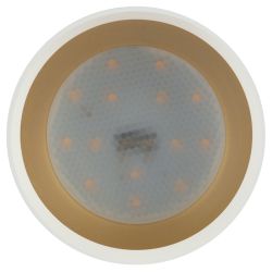 Светильник накладной ЭРА OL8 GX53 WH/GD под лампу GX53 белый/золото