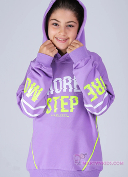 свитшот легкий флис MORE STEP худи 3788