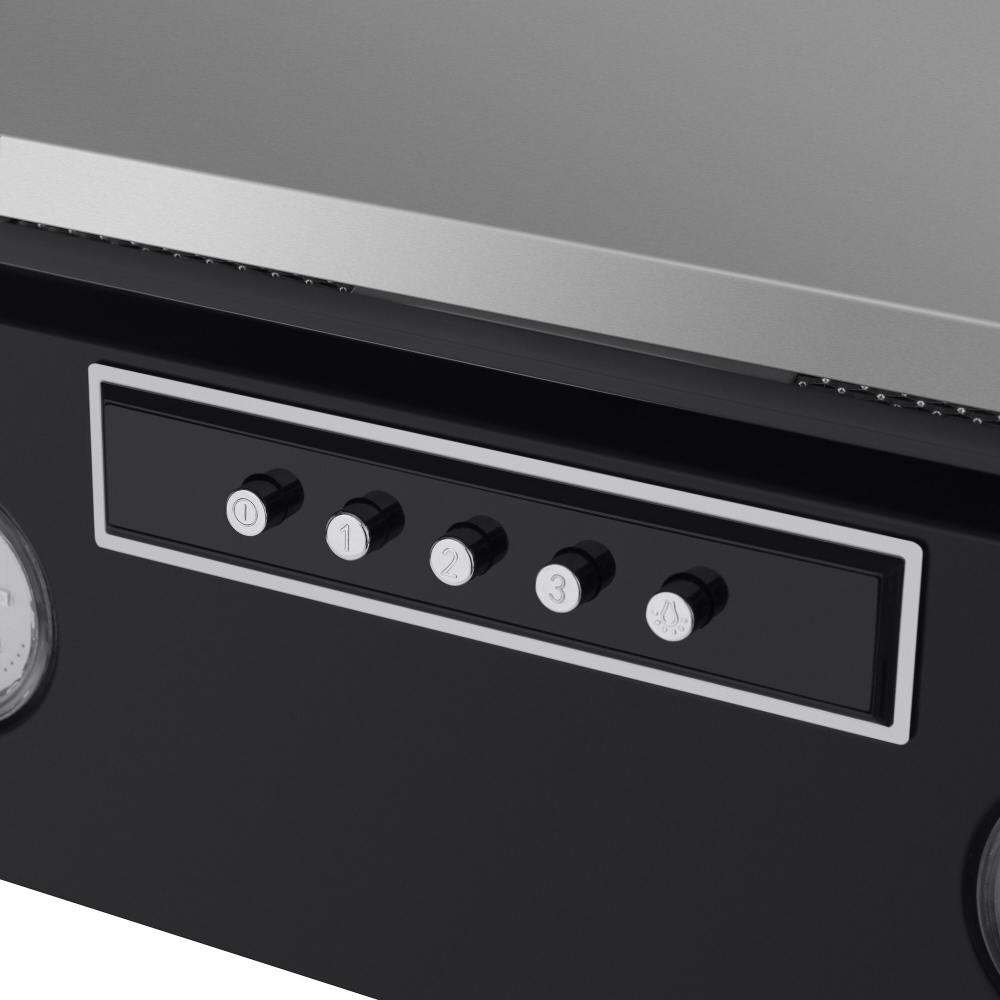 Кухонная вытяжка MAUNFELD Bridge 60 нержавеющая сталь\черное стекло фото 8