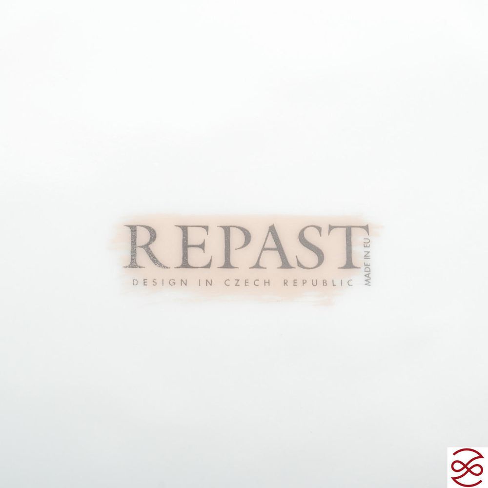 Набор тарелок плоских 25 см Repast Мейсенский букет( 6 шт)