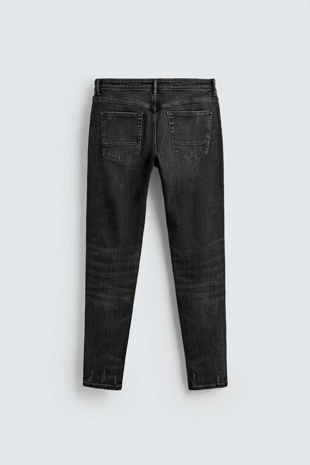 ZARA ДЖИНСЫ SKINNY FIT, УГОЛЬНЫЙ