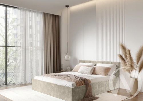 Кровать Ника 1;6 КР-18 (мокко)