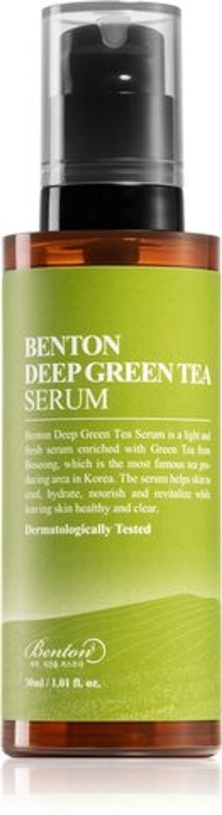 Benton Deep Green Tea - успокаивающая сыворотка зеленого чая /   30  ml  / GTIN 8809566990822