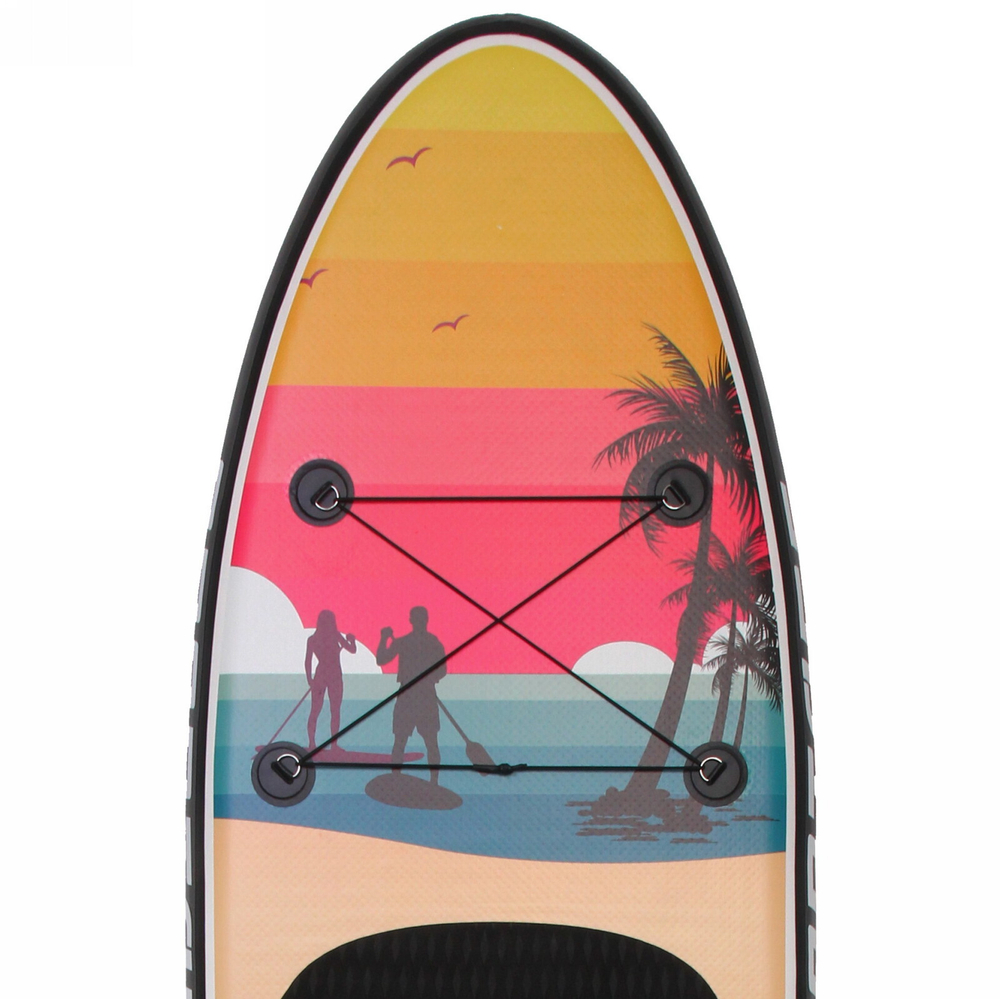 SUP-доска для плавания Gradient, 320*80*15 см + 4 аксессуара, до 150 кг Sportage