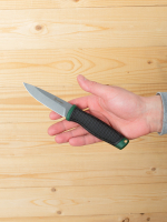 Нож Ganzo G806 черный c зеленым, G806-GB