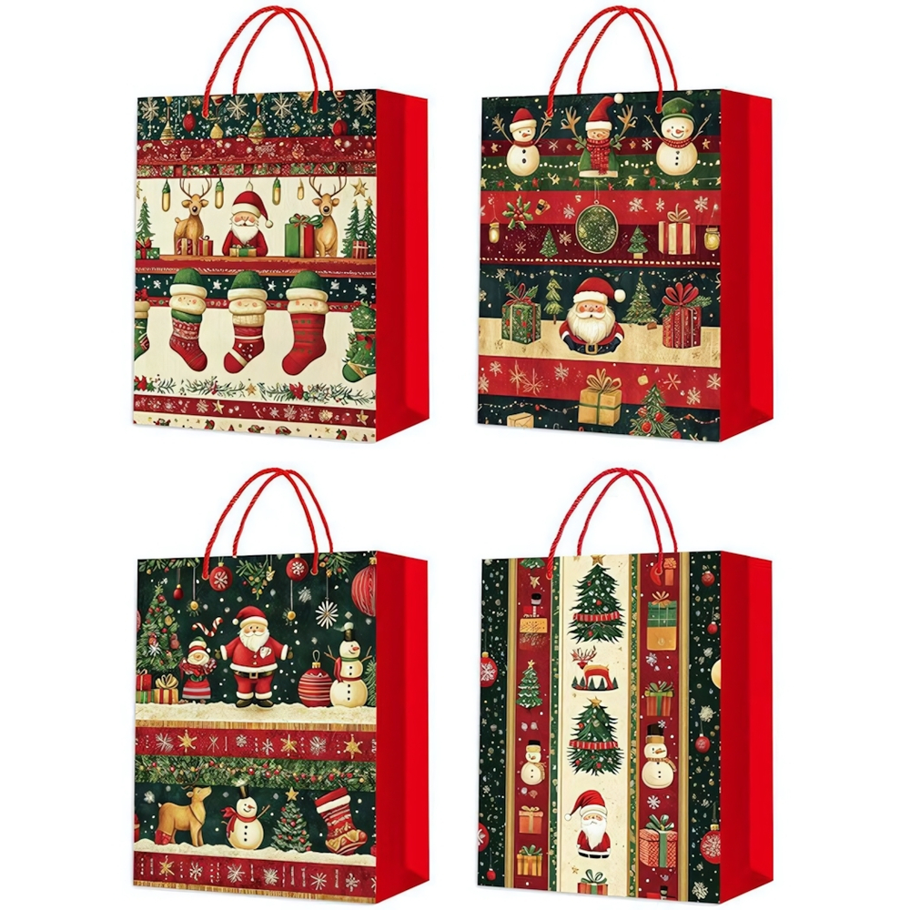 Пакет подарочный «Рождественская сказка» 27*22*11 см, микс