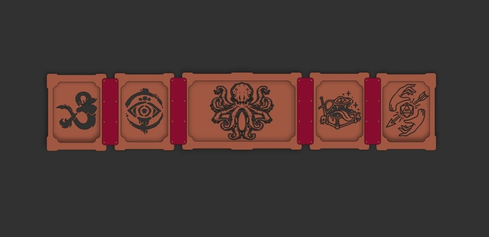 Ширма 5 створок 6хА4 листов