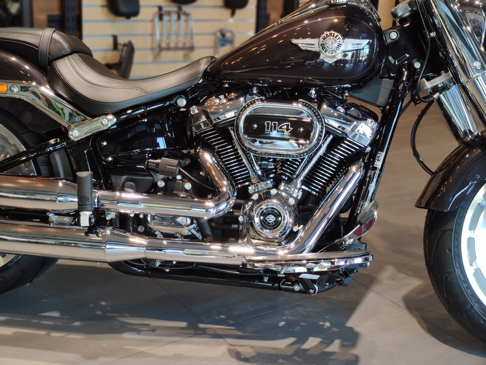 Fat Boy 114 (FLFBS) Harley-Davidson Softail 2021 Black Jack Metallic