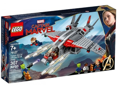 LEGO Super Heroes: Капитан Марвел и атака скруллов 76127