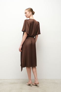 Платье ретро с кружевом