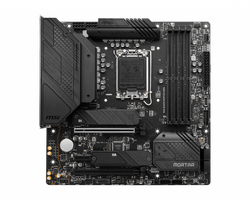 Материнская плата MSI MAG B660M MORTAR DDR4 Socket 1700, Intel B660, 4xDDR4, PCI-E 4.0, 2500 Мбит/с, 3xUSB 3.2 Gen2, USB 3.2 Gen2x2 Type-C, HDMI, DisplayPort, mATX